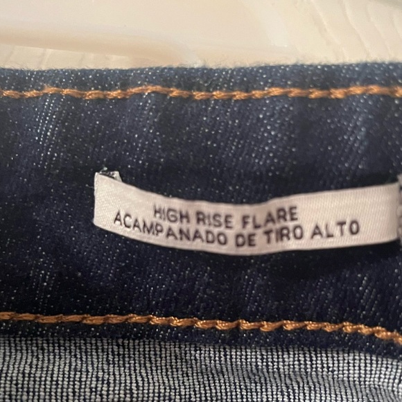 NWT Size 17 Ava & Viv Women's High Rise Dark Blue Jeans - Picture 5 of 8